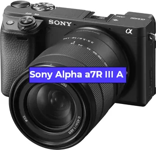 Ремонт фотоаппарата Sony Alpha a7R III A в Тюмени